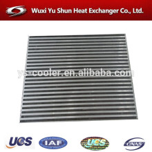 high performance aluminum customized aftercooler core manufacturer